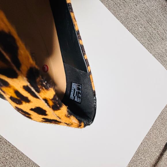 Clarks Cheetah Print Heels – Buckle Low Heel Comfort Shoes - Picture 9 of 9